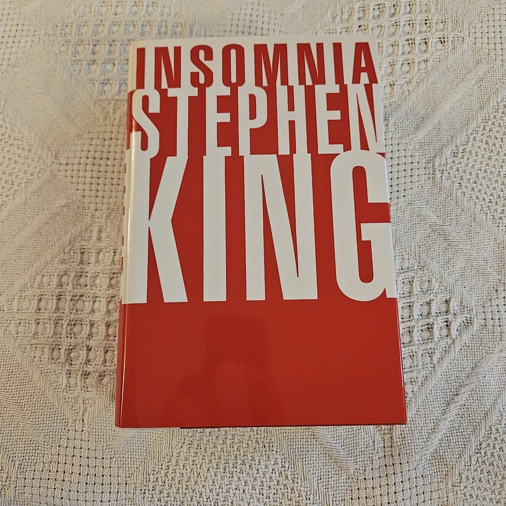 Insomnia by Stephen King 1994 Hardcover w/ Dust Jacket 1st Edition First Print